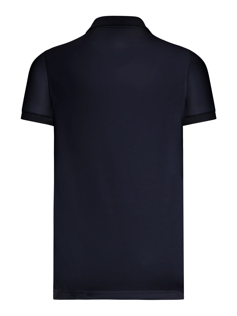 POLO IN PIQUET DI COTONE CON LOGO