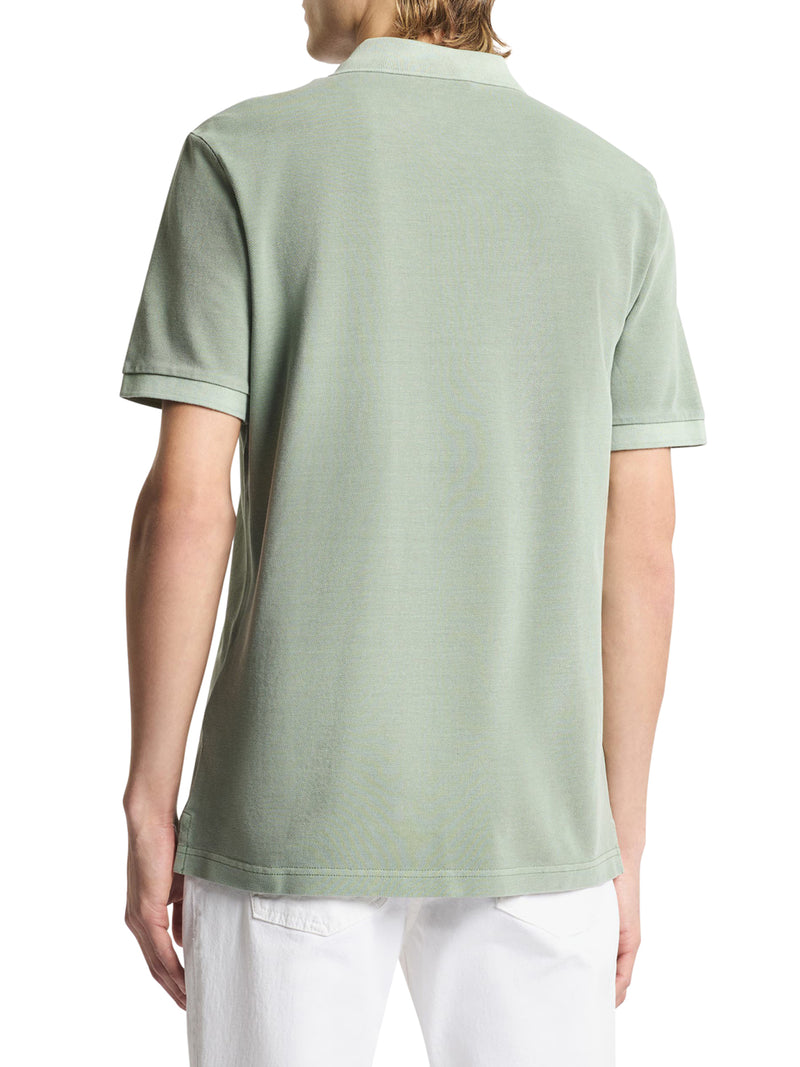POLO IN PIQUET DI COTONE CON LOGO