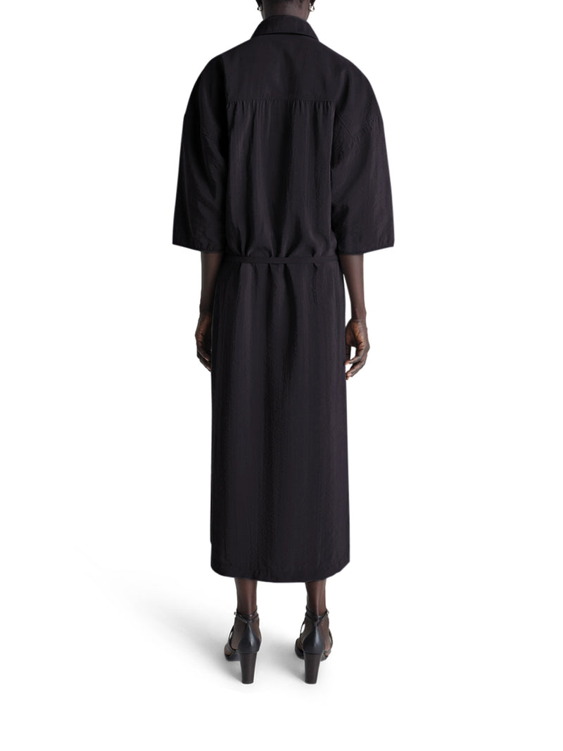 ABITO ASIMMETRICO IN SETA SECCA