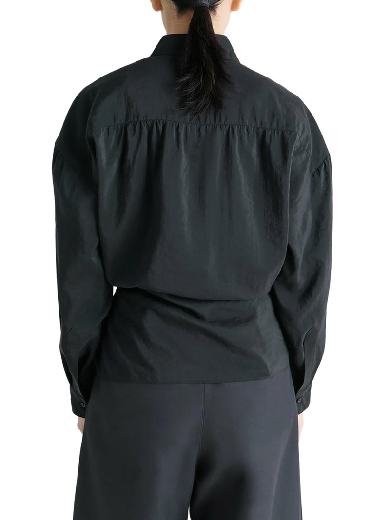 CAMICIA CON ABBOTTONATURA LATERALE