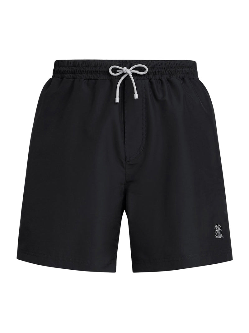 COSTUME DA BAGNO CON LOGO RICAMATO