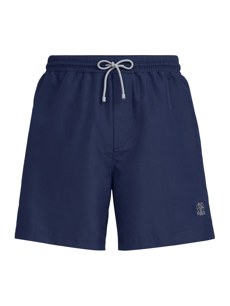 COSTUME DA BAGNO CON LOGO RICAMATO