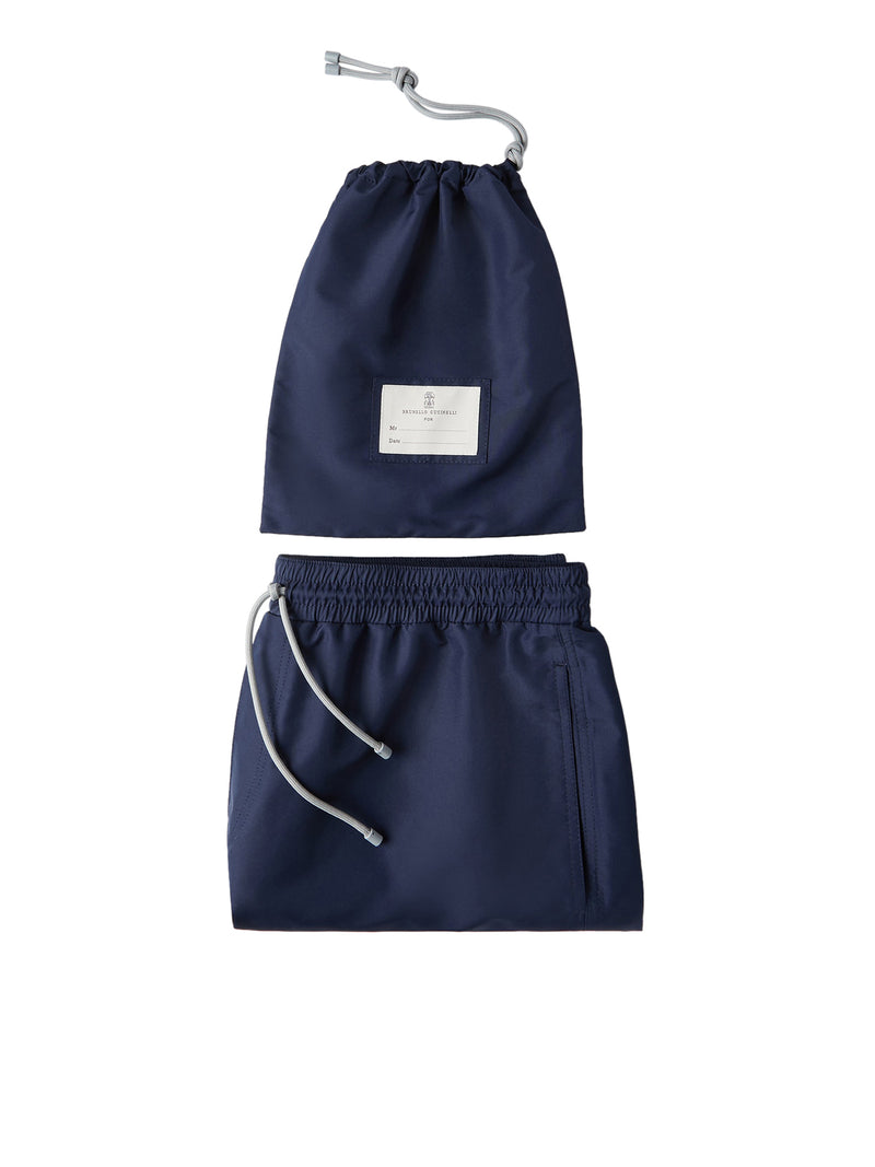 COSTUME DA BAGNO CON LOGO RICAMATO