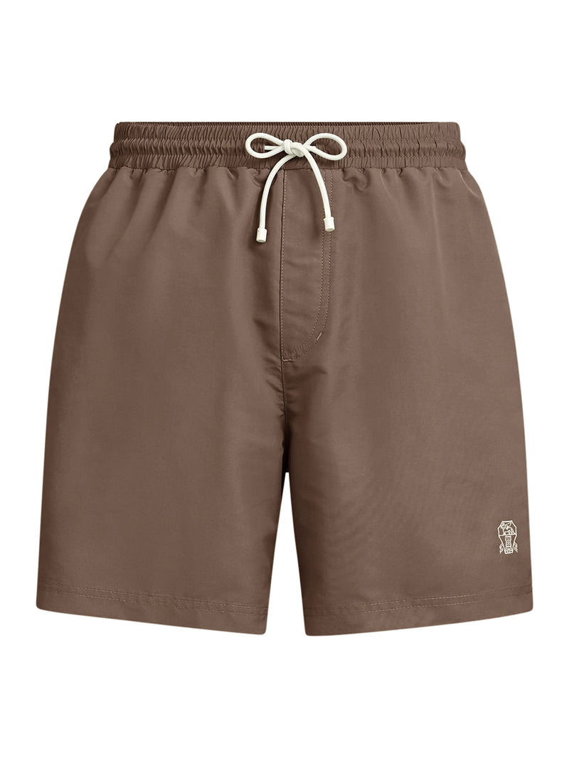 COSTUME DA BAGNO CON LOGO RICAMATO