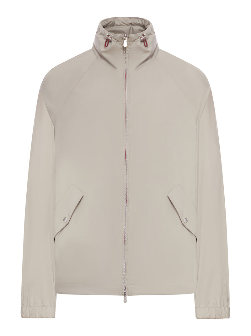 OUTERWEAR SFODERATO IN TESSUTO TECNICO CON CAPPUCCIO