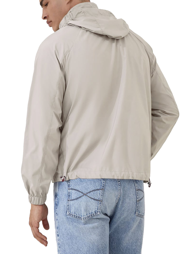 OUTERWEAR SFODERATO IN TESSUTO TECNICO CON CAPPUCCIO