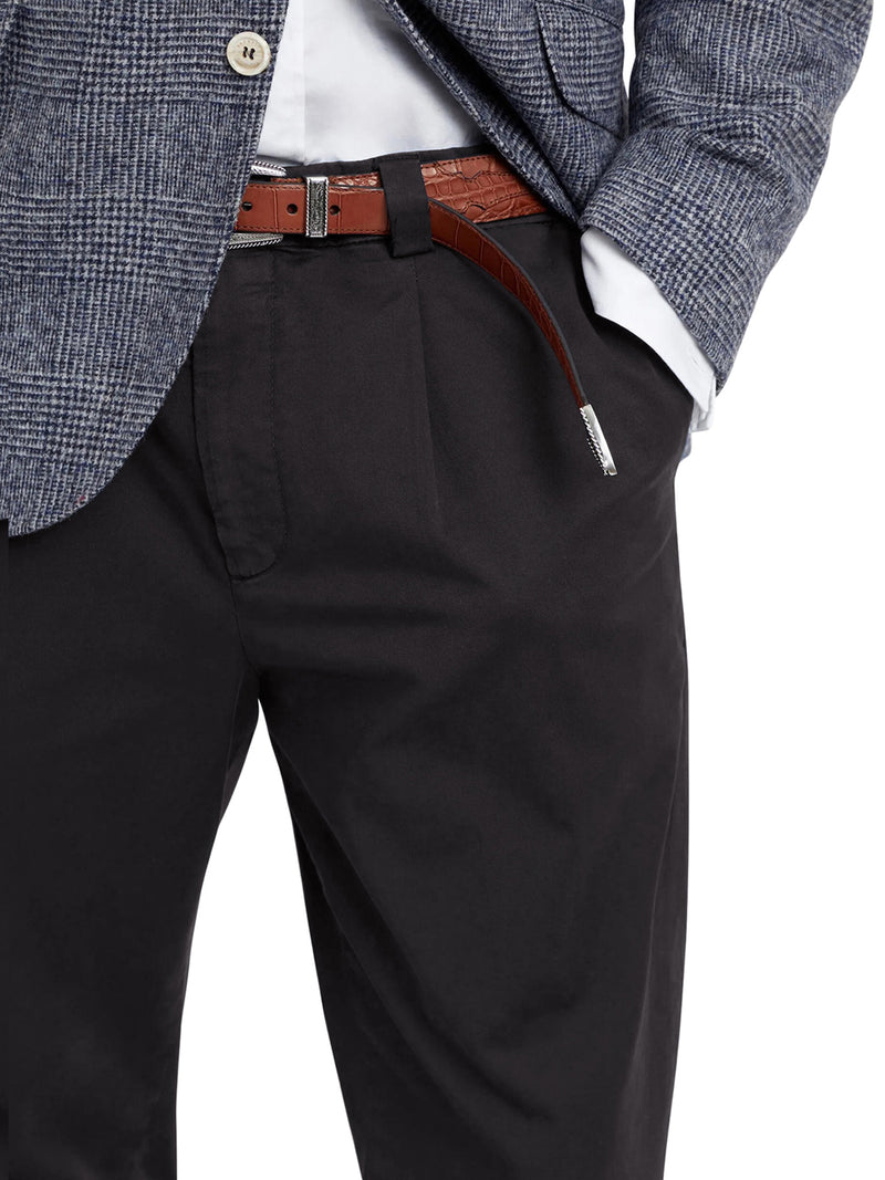 PANTALONI CHINO IN MISTO COTONE