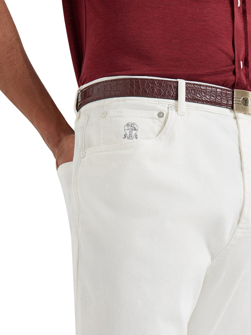 JEANS IN COTONE ELASTICIZZATO