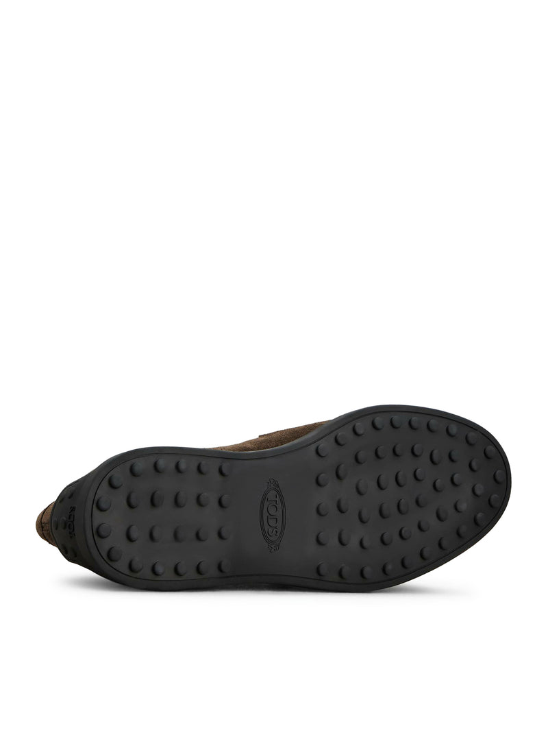 MOCASSINO IN PELLE SCAMOSCIATA