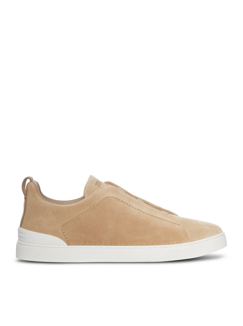 SNEAKERS TRIPLE STITCH IN SUEDE