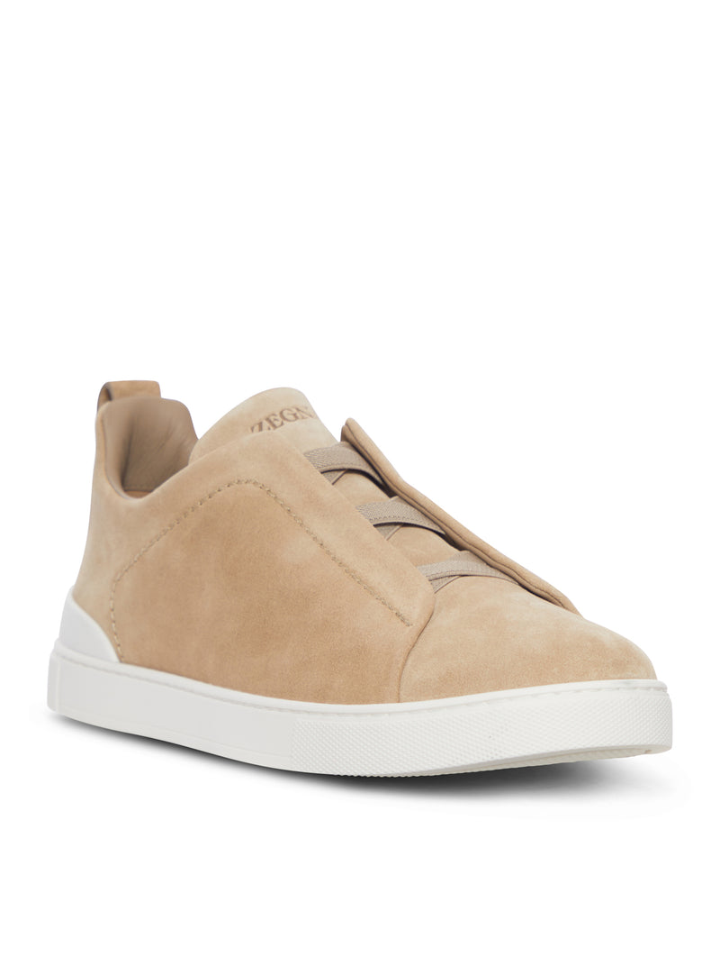 SNEAKERS TRIPLE STITCH IN SUEDE