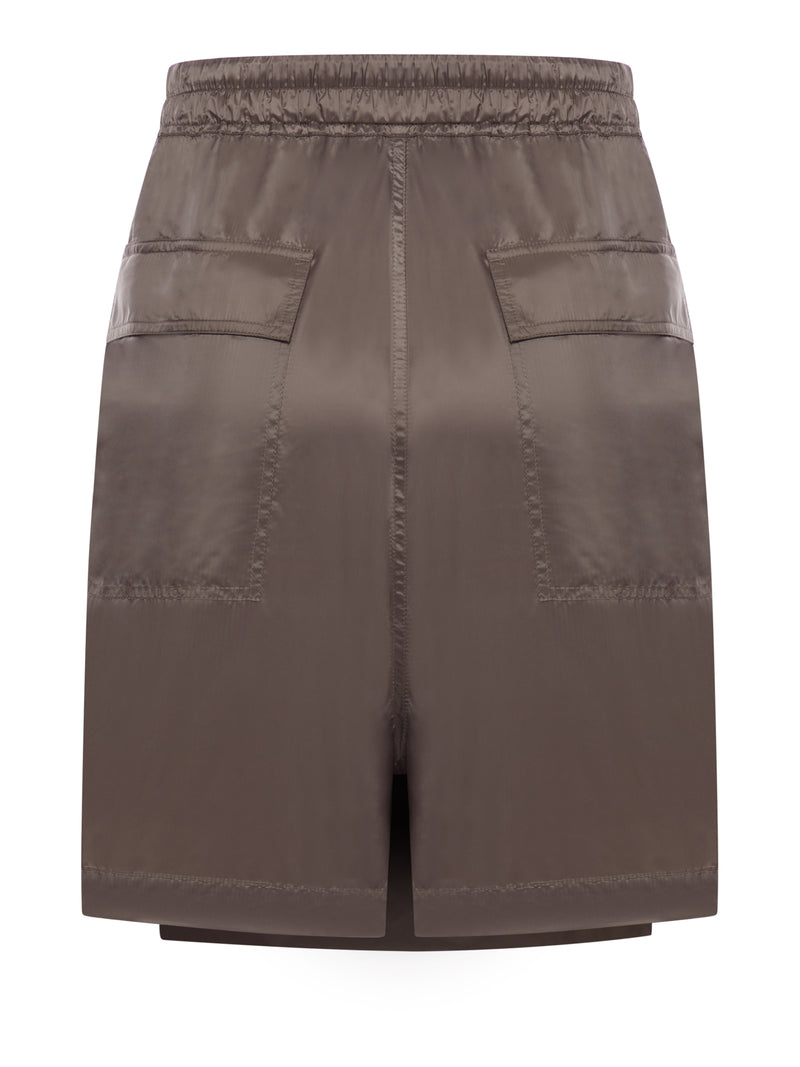 KILT SHORTS IN TESSUTO TECNICO