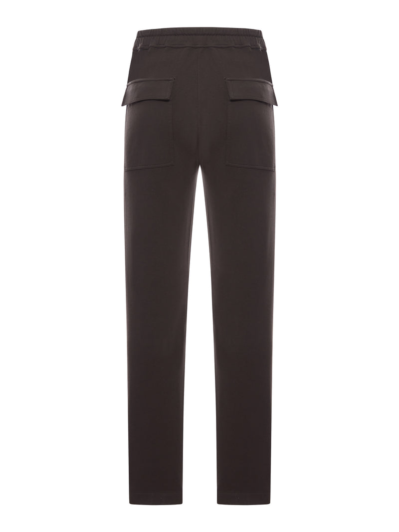 PANTALONE JOGGER CON RICAMO IN COTONE