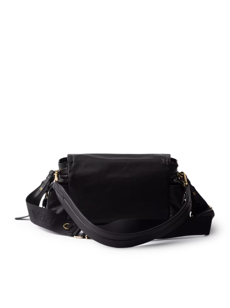 BORSA PRADA EXPLORE MEDIUM IN NAPPA CON PATTINA
