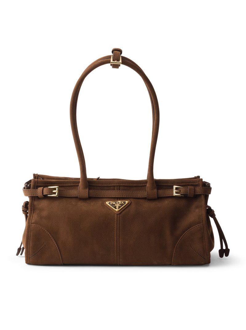 BORSA A MANO BONNIE MEDIUM IN PELLE NABUK