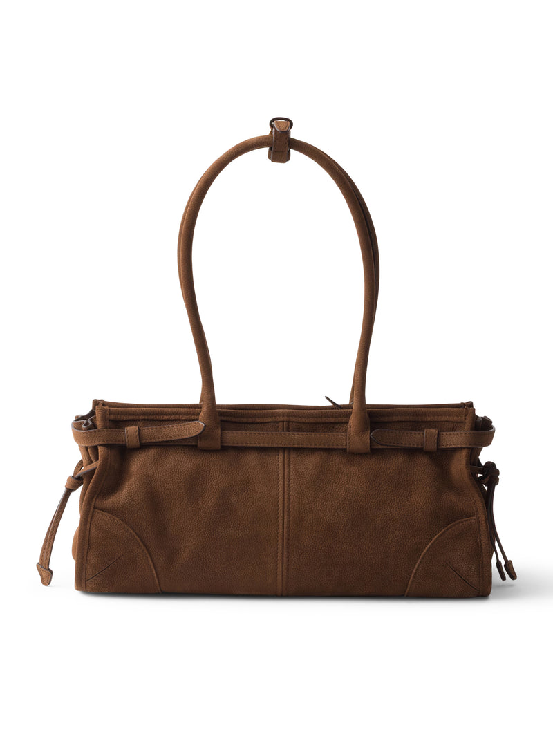 BORSA A MANO BONNIE MEDIUM IN PELLE NABUK