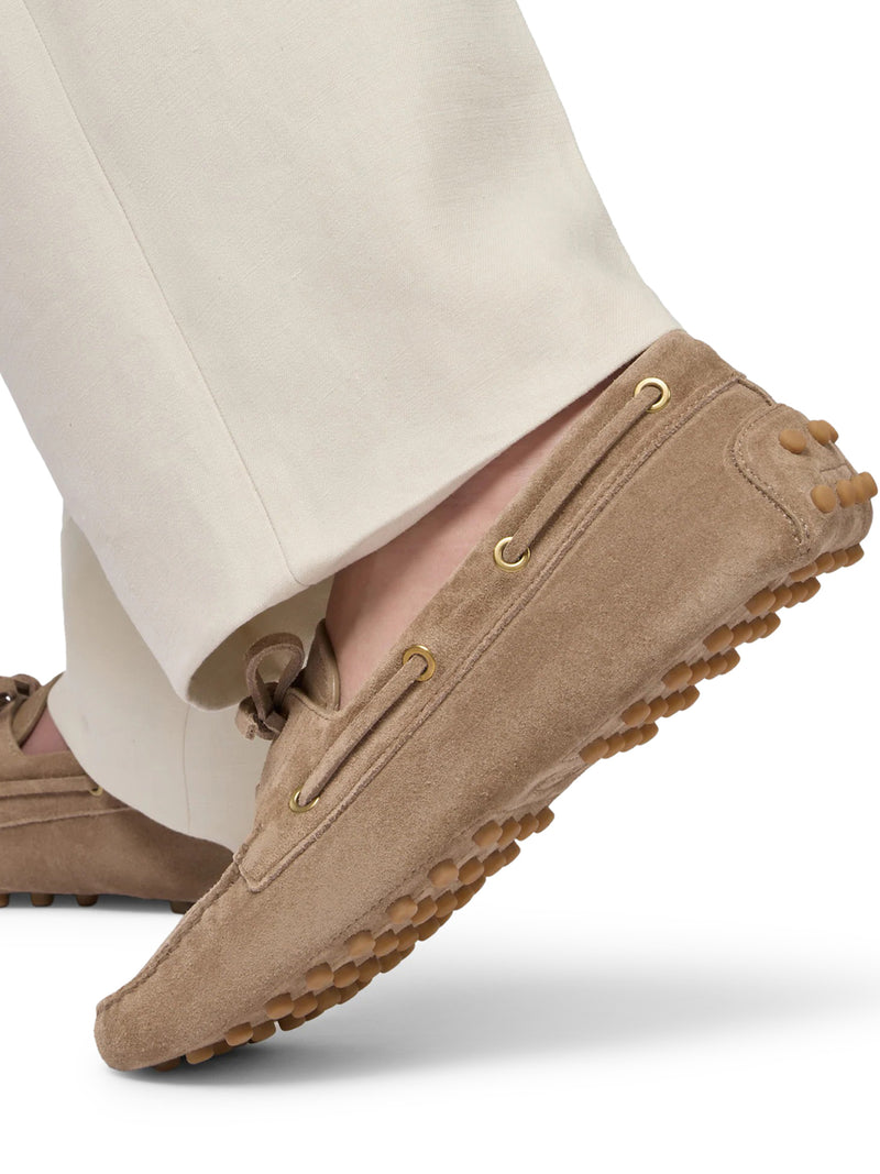 MOCASSINI GOMMINO DA BARCA IN SUEDE