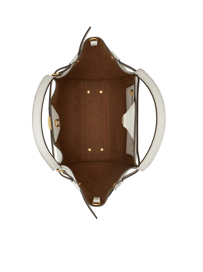 BORSA SHOPPING IN PELLE PICCOLA