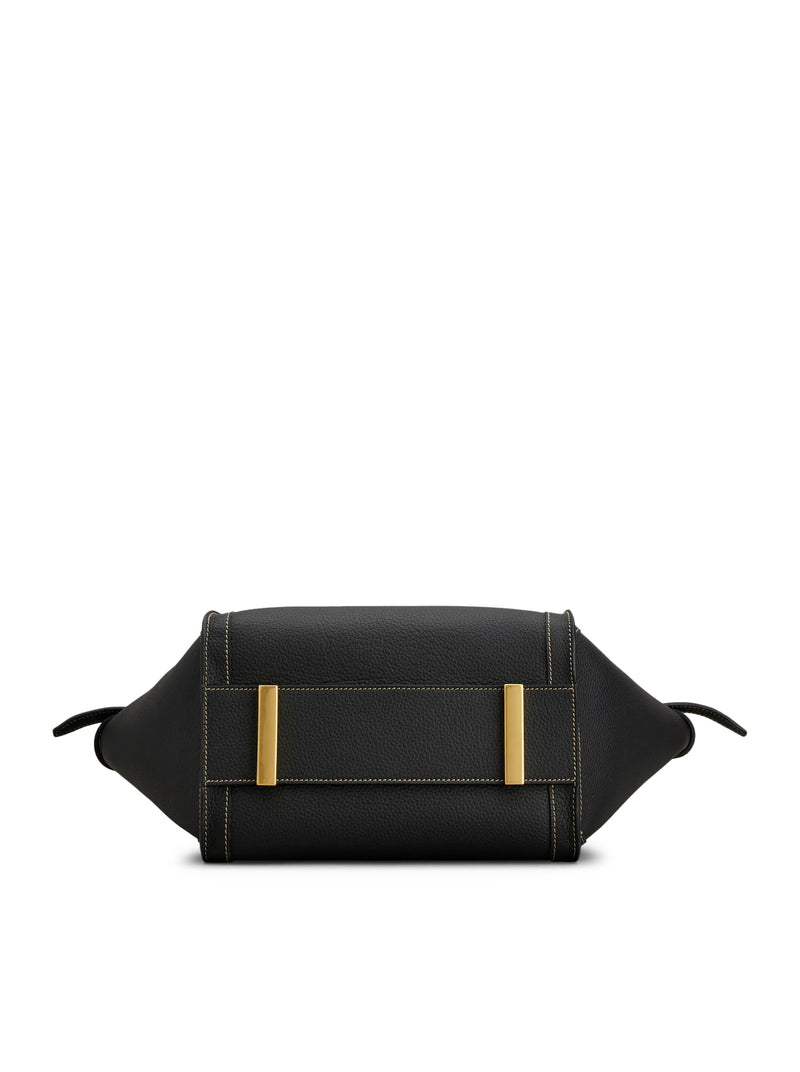 BORSA SHOPPING IN PELLE PICCOLA