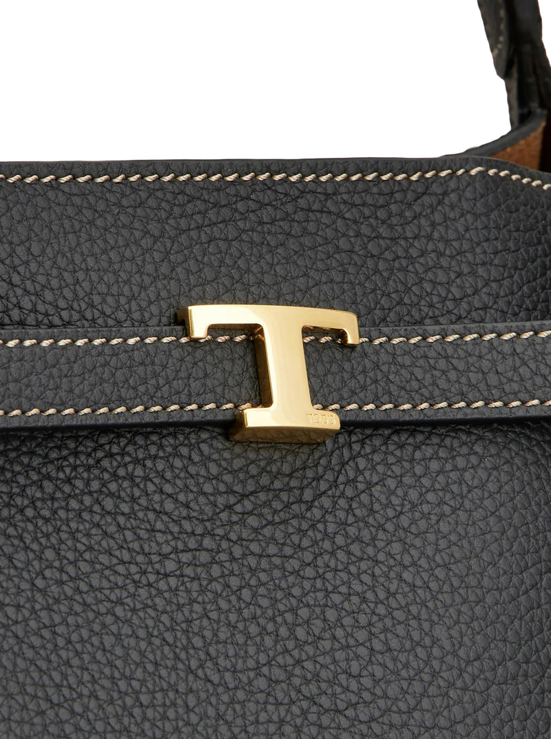 BORSA SHOPPING IN PELLE PICCOLA