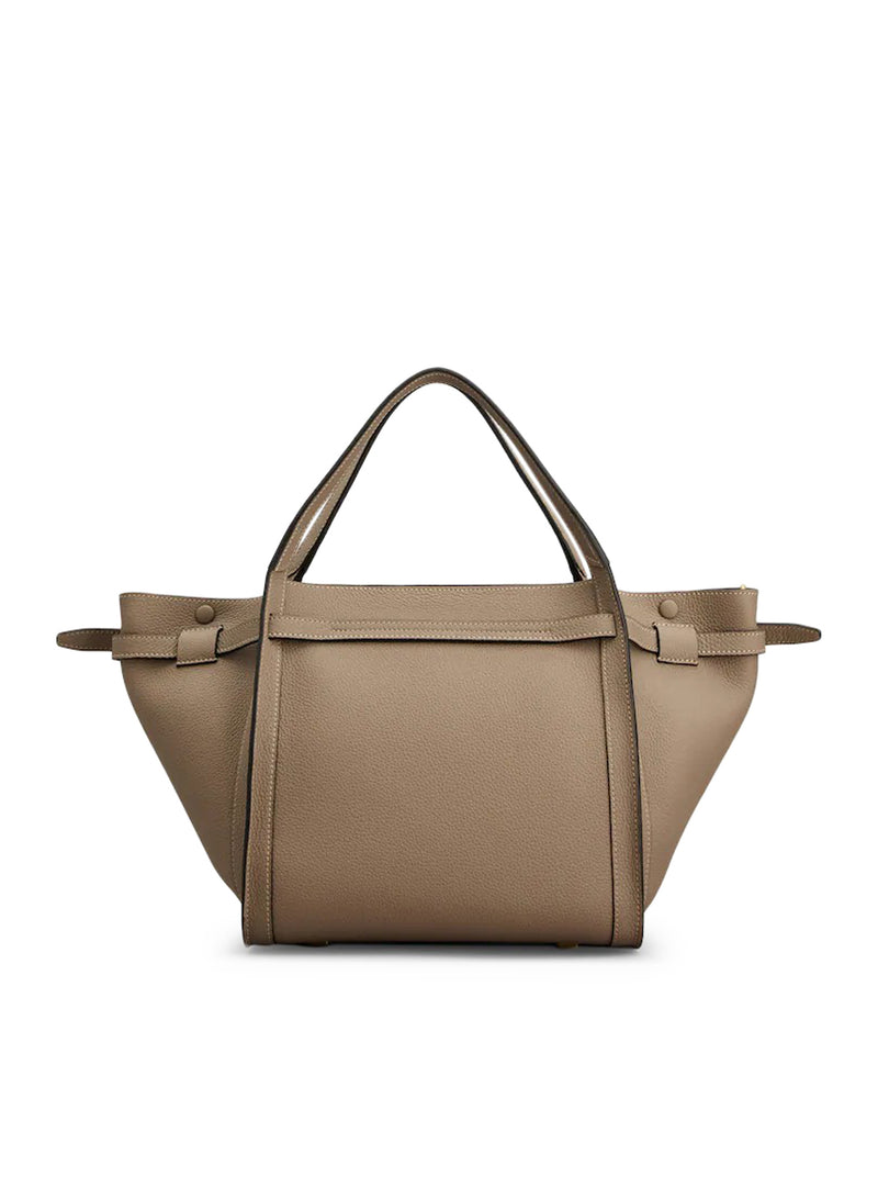 BORSA SHOPPING IN PELLE PICCOLA