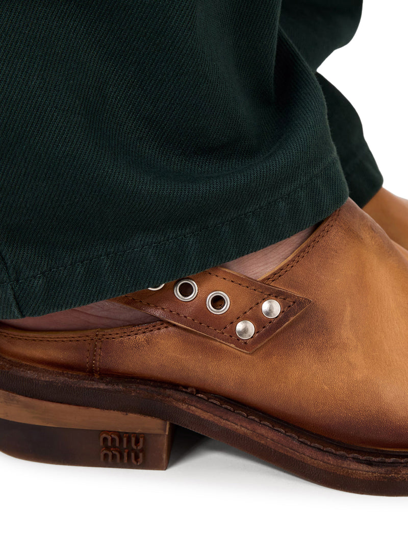 SABOT FOULE IN PELLE