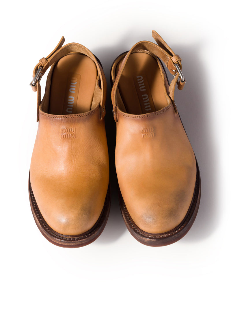 SABOT FOULE IN PELLE