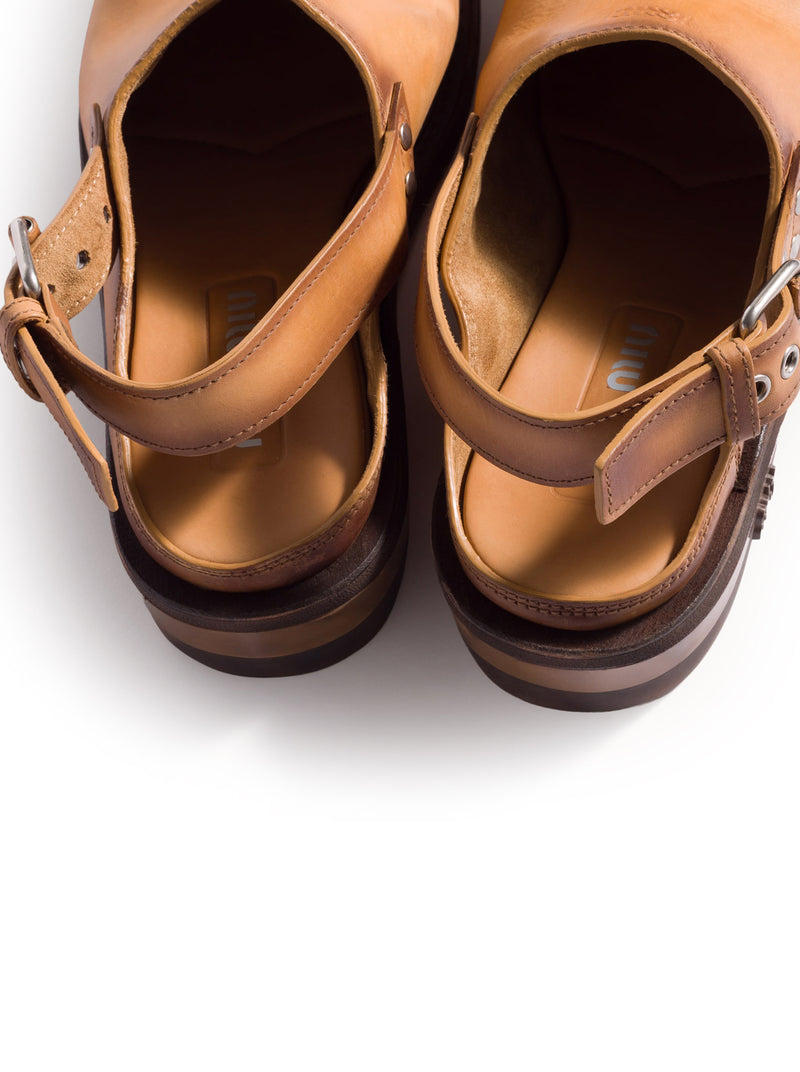 SABOT FOULE IN PELLE