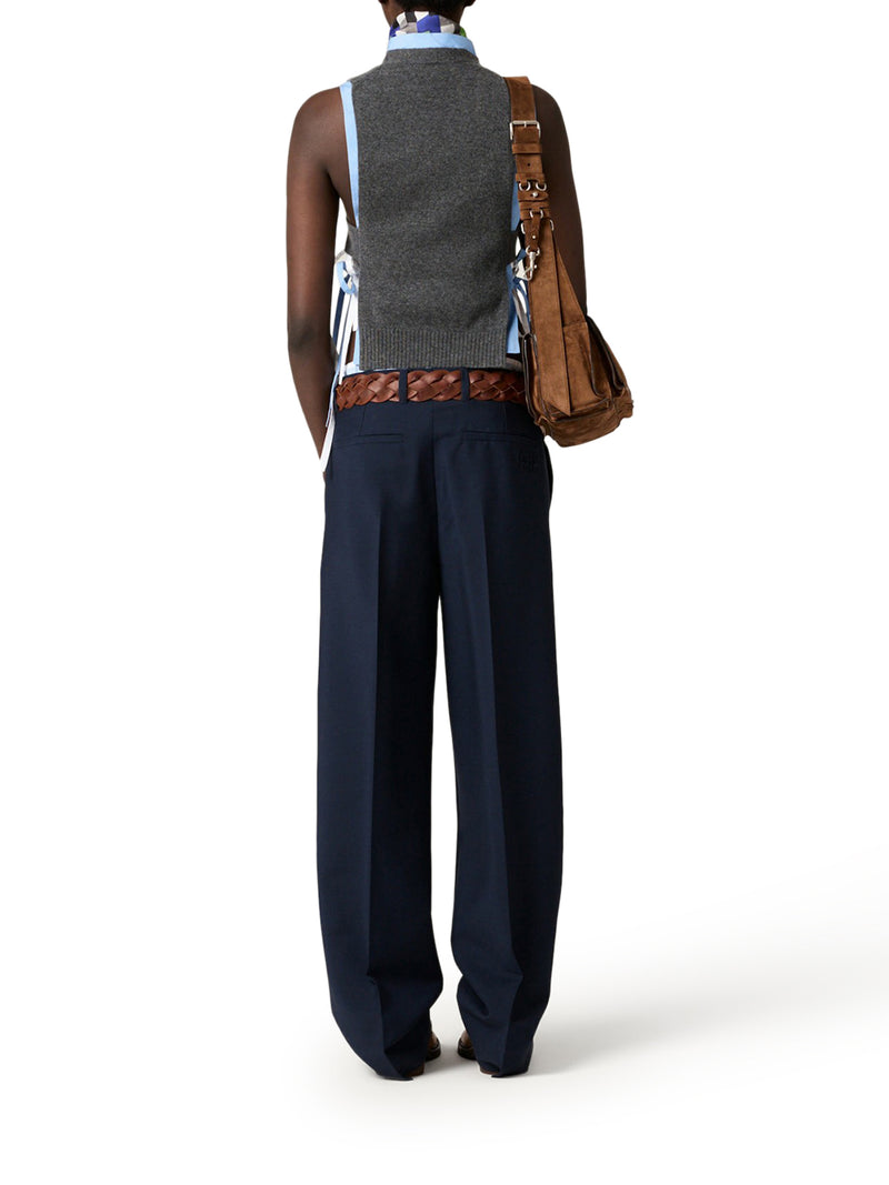 CARDIGAN GILET IN CASHMERE