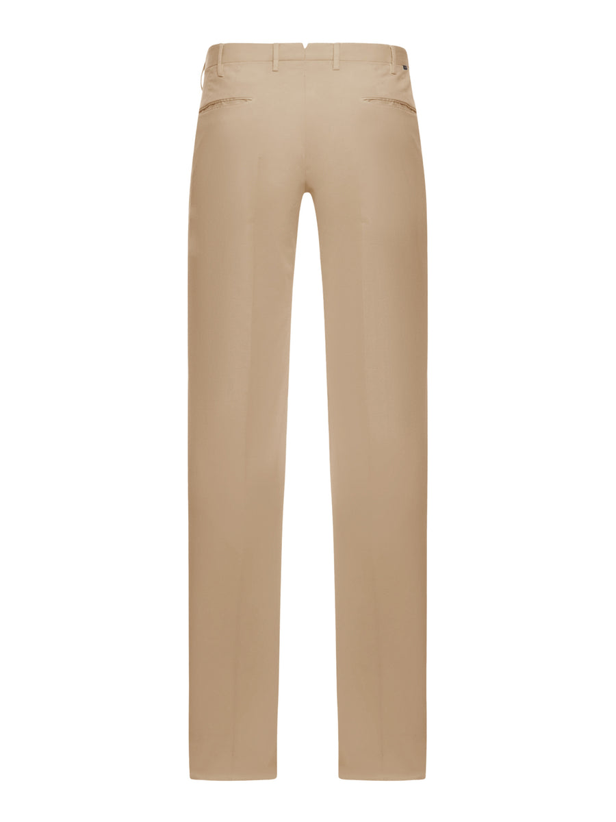 PANTALONI SARTORIALI SLIM FIT IN COTONE