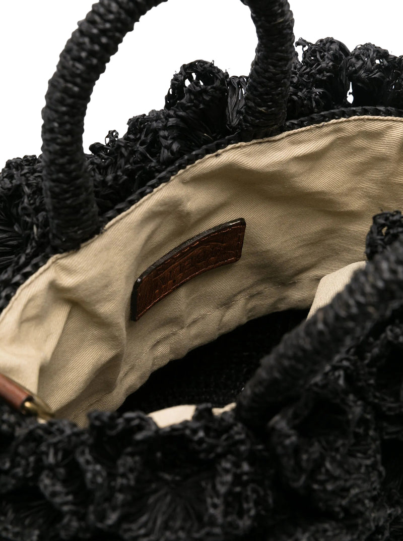 BORSA CORAL IN RAFIA