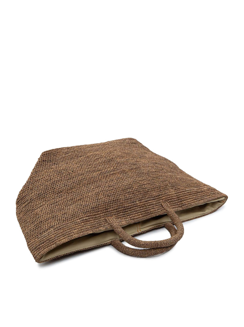 BORSA IN RAFIA VANILLA