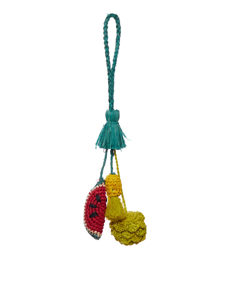 CHARMS WATERMELON DECORATIVO IN RAFIA