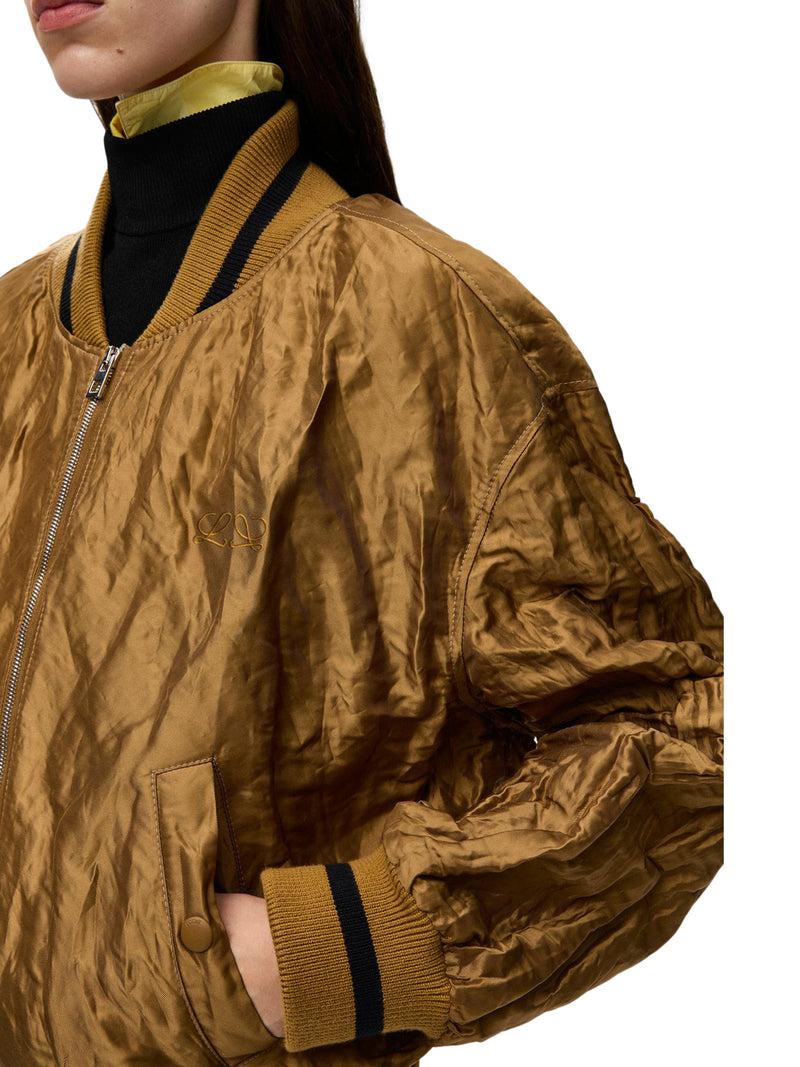 GIUBBOTTO BOMBER IN TESSUTO TECNICO