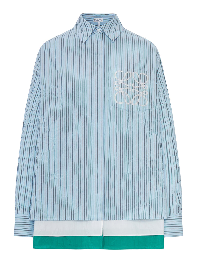 CAMICIA IN COTONE TECNICO