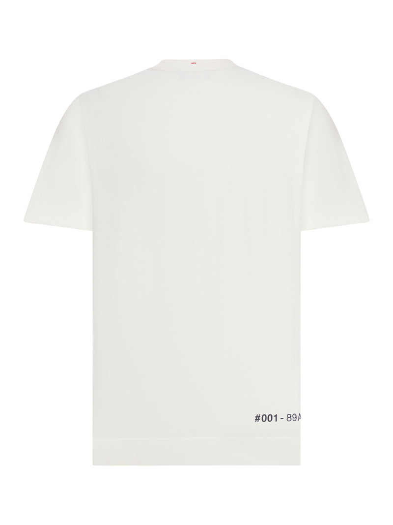 T-SHIRT IN JERSEY DI COTONE ELASTICIZZATO