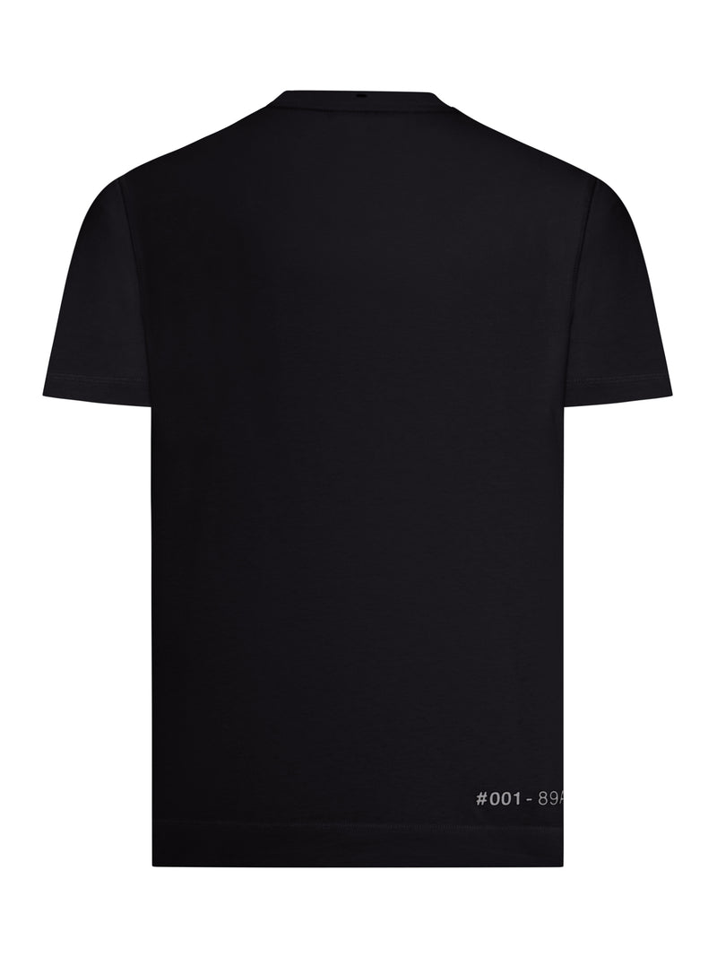 T-SHIRT GIROCOLLO IN JERSEY DI COTONE PESANTE