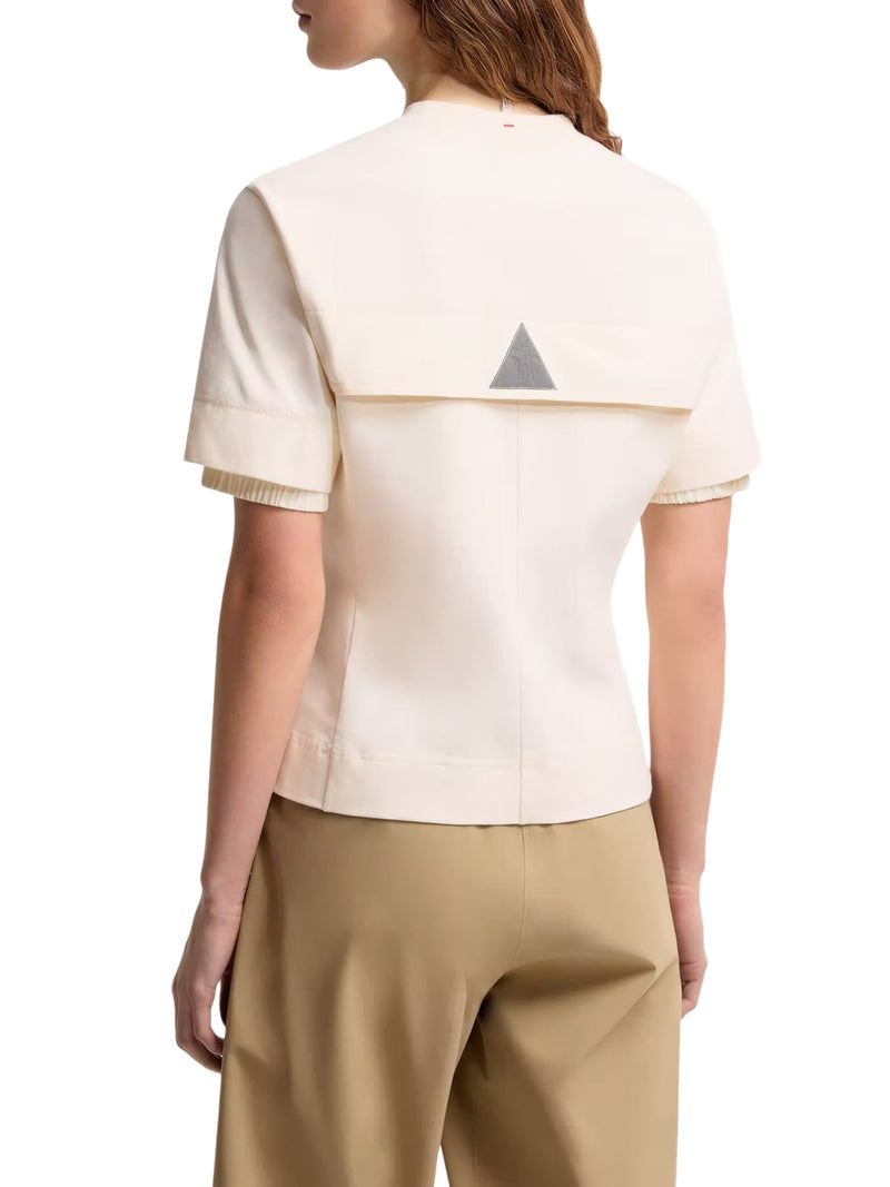 T-SHIRT IN JERSEY ELASTICIZZATO
