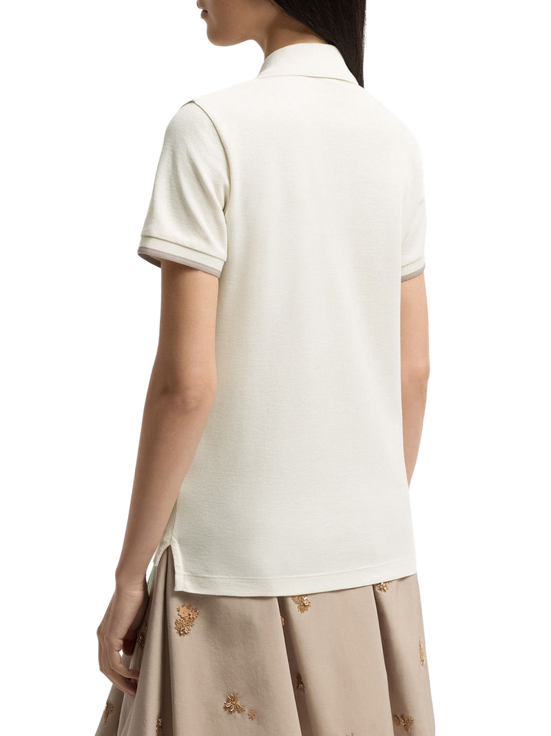 POLO IN PIQUET DI COTONE CON LOGO