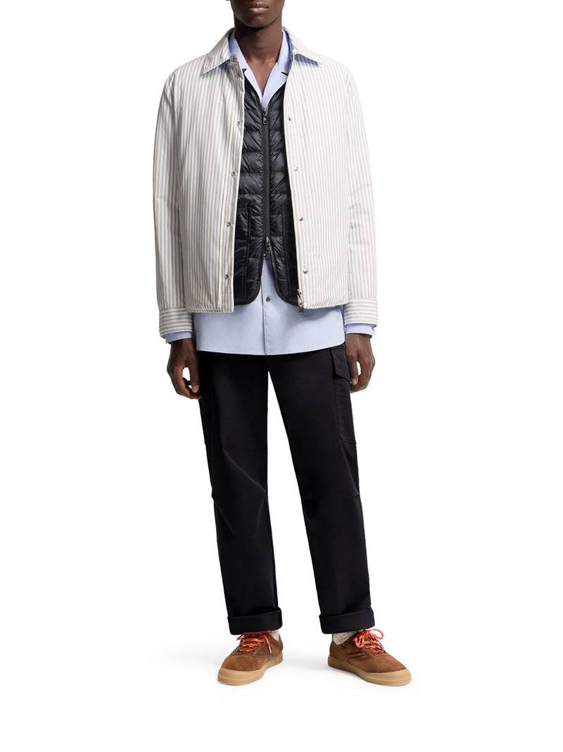 PANTALONI CARGO IN GABARDINE DI MISTO COTONE