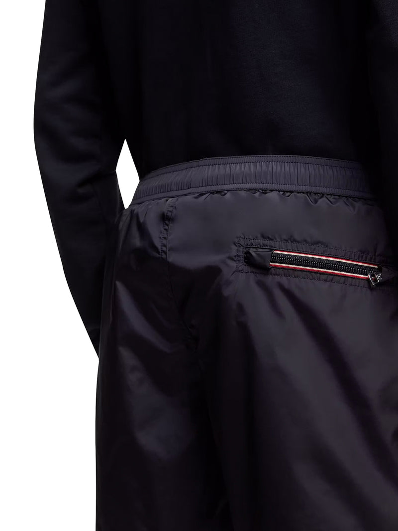 SHORTS DA BAGNO CON PATCH LOGATO