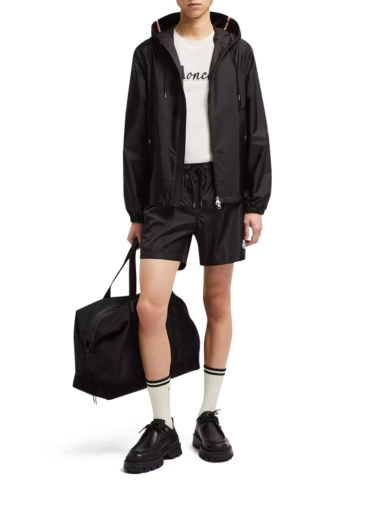 SHORTS DA BAGNO CON PATCH LOGATO