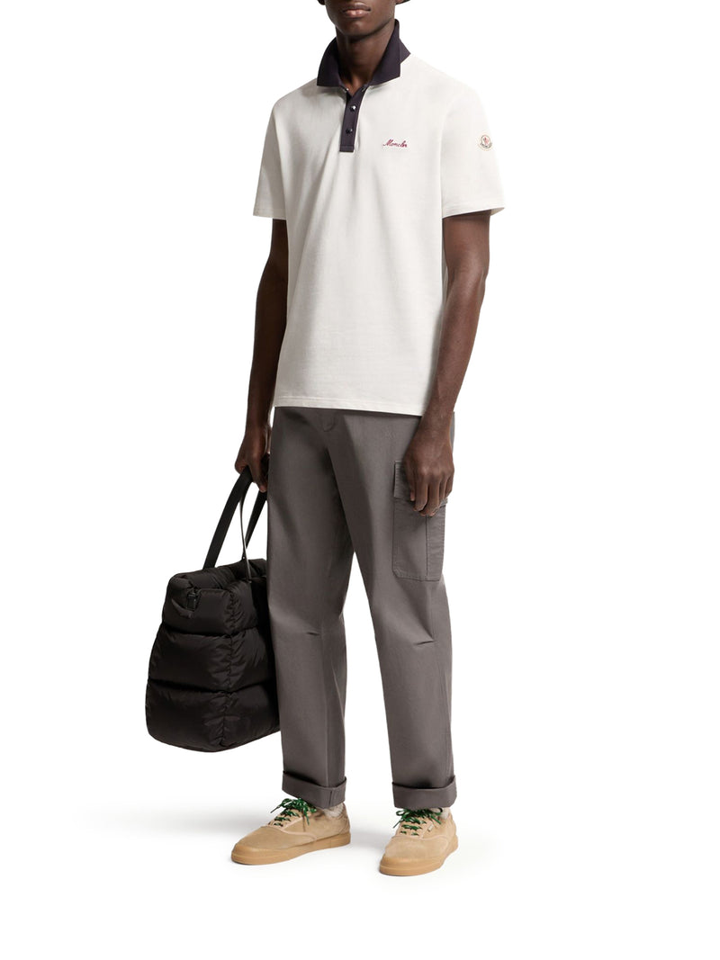 POLO IN PIQUET DI COTONE CON LOGO RICAMATO