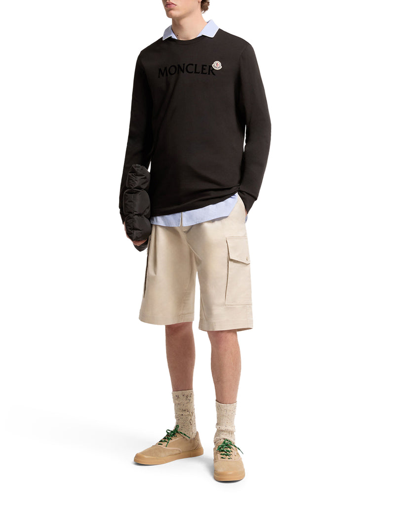 FELPA LOGATA IN COTONE