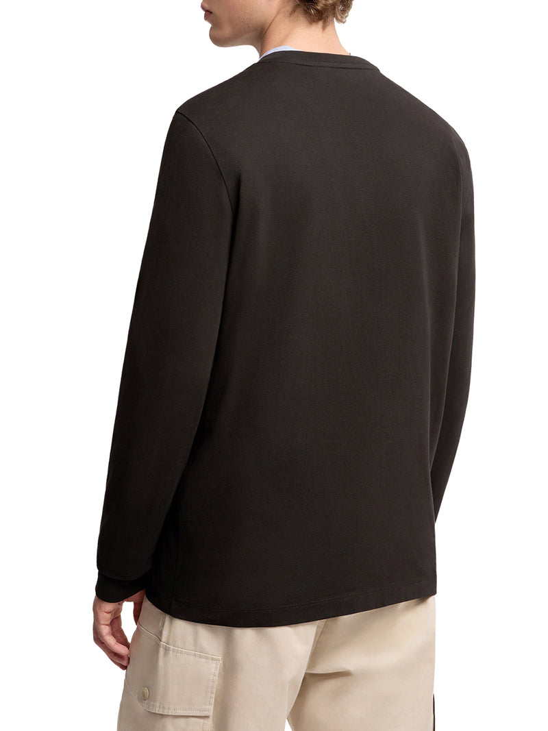 FELPA LOGATA IN COTONE