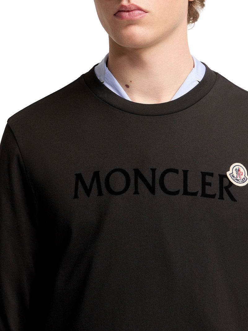 FELPA LOGATA IN COTONE