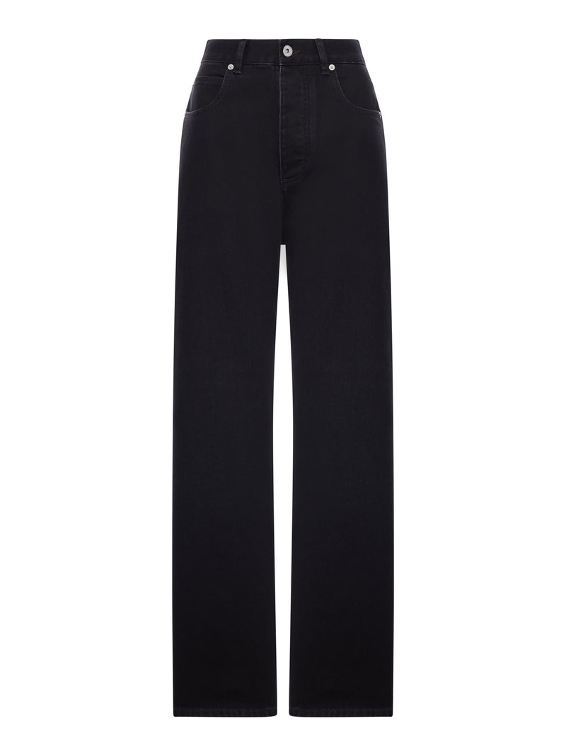 JEANS WIDE LEG IN DENIM
