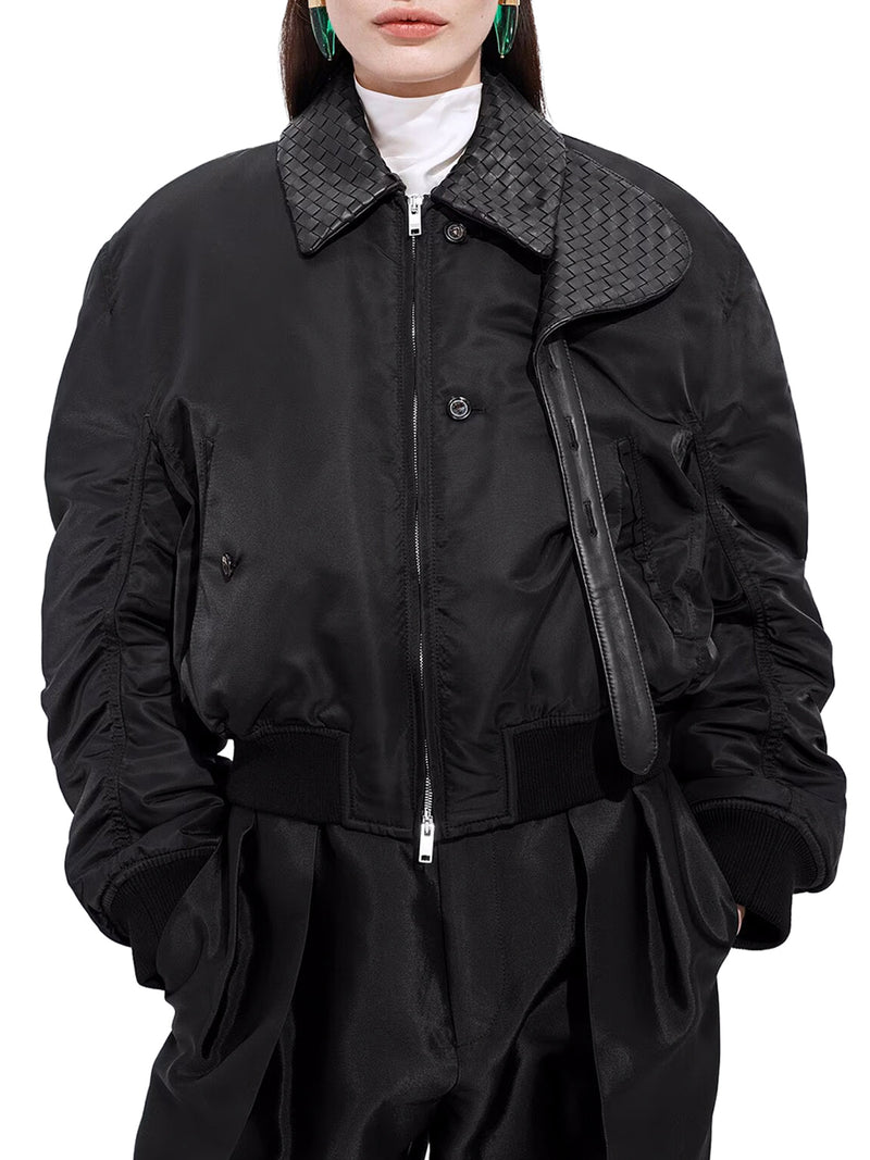 BOMBER IMBOTTITO IN NYLON