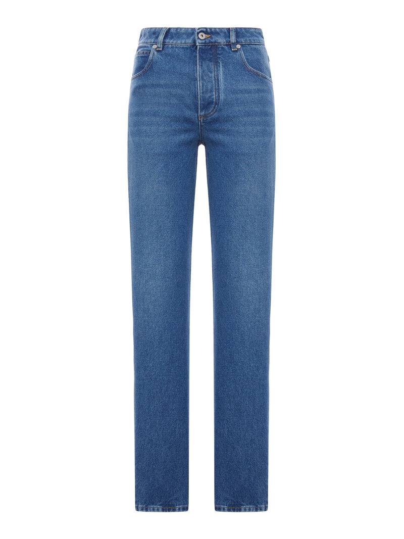 JEANS A GAMBA DRITTA LAVAGGIO MEDIO