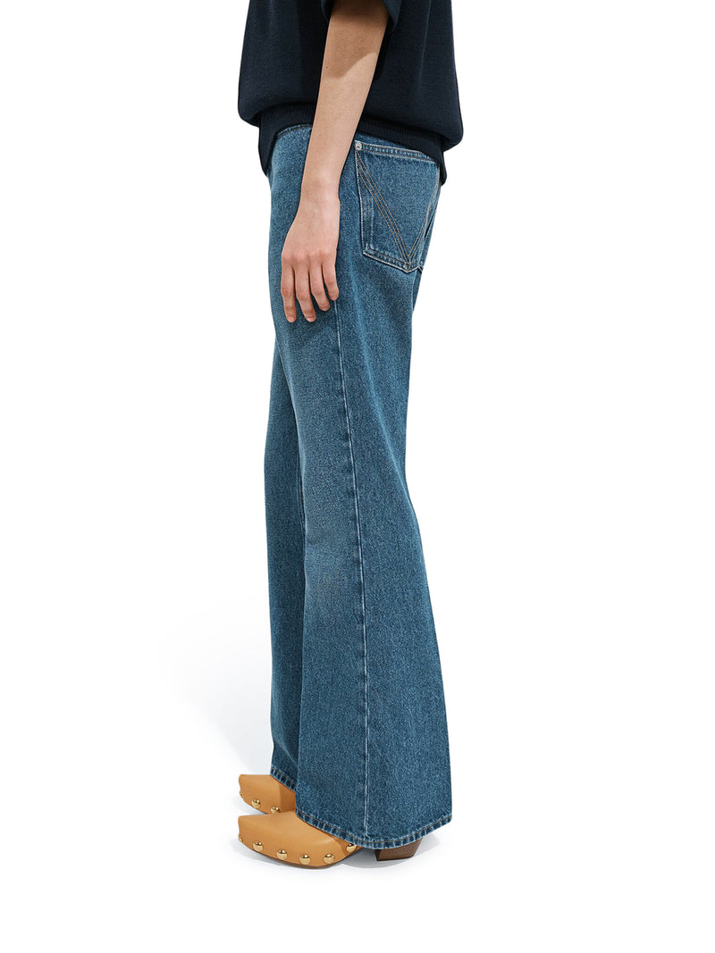 JEANS SVASATI LAVAGGIO MEDIO INDACO